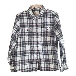 Tilley 100% Plaid Flannel Top